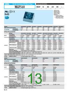 浏览型号MGFS304805-G的Datasheet PDF文件第13页