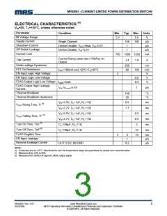 浏览型号MP62061DH-LF的Datasheet PDF文件第3页