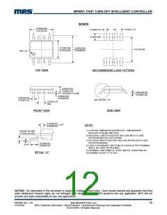 浏览型号MP6901DJ-LF-P的Datasheet PDF文件第12页