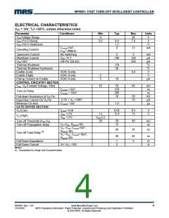 浏览型号MP6901DJ-LF-P的Datasheet PDF文件第4页