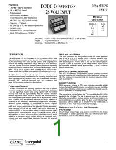 浏览型号MSA2812S的Datasheet PDF文件第1页