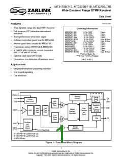 浏览型号MT3371BNR1的Datasheet PDF文件第1页