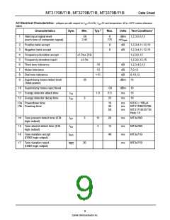 浏览型号MT3371BN1的Datasheet PDF文件第9页