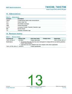 浏览型号74HC86DB,112的Datasheet PDF文件第13页