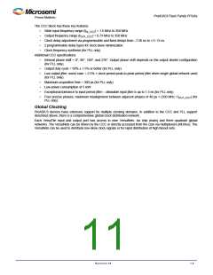 浏览型号A3P400-2PQG208I的Datasheet PDF文件第11页