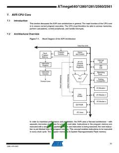 浏览型号ATMEGA1281V-8AU-SL383的Datasheet PDF文件第11页