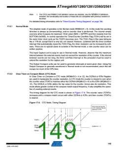 浏览型号ATMEGA2560-16AU-SL383的Datasheet PDF文件第149页