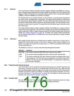 浏览型号ATMEGA2560-16AU-SL383的Datasheet PDF文件第176页