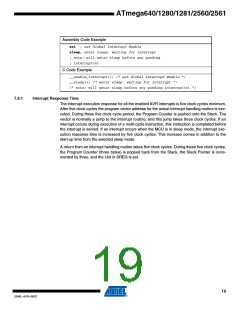 浏览型号ATMEGA2560-16AU-SL383的Datasheet PDF文件第19页