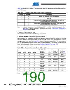 浏览型号ATMEGA2560-16AU-SL383的Datasheet PDF文件第190页