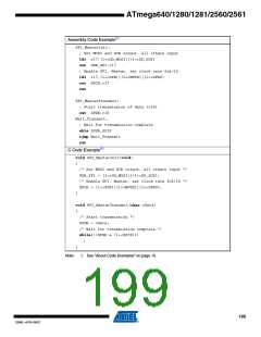 浏览型号ATMEGA2560-16AU-SL383的Datasheet PDF文件第199页