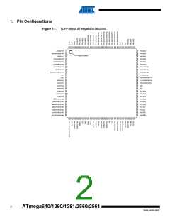 浏览型号ATMEGA2560-16AU-SL383的Datasheet PDF文件第2页
