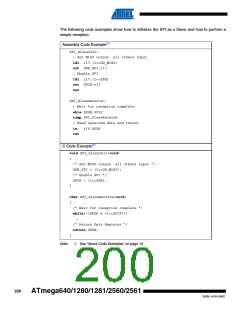 浏览型号ATMEGA2560-16AU-SL383的Datasheet PDF文件第200页