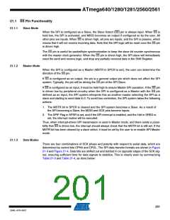 浏览型号ATMEGA2560-16AU-SL383的Datasheet PDF文件第201页