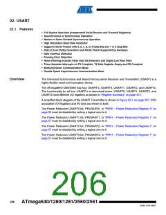 浏览型号ATMEGA2560-16AU-SL383的Datasheet PDF文件第206页