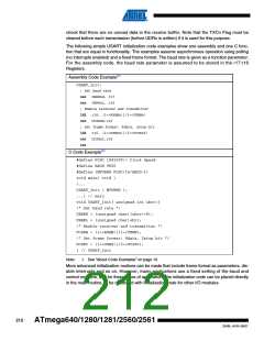 浏览型号ATMEGA2560-16AU-SL383的Datasheet PDF文件第212页