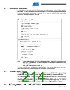 浏览型号ATMEGA2560-16AU-SL383的Datasheet PDF文件第214页
