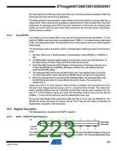 浏览型号ATMEGA2560-16AU-SL383的Datasheet PDF文件第223页