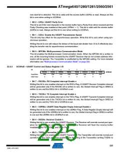 浏览型号ATMEGA2560-16AU-SL383的Datasheet PDF文件第225页