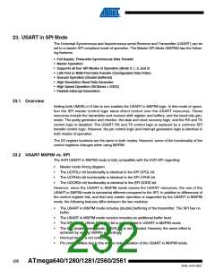 浏览型号ATMEGA2560-16AU-SL383的Datasheet PDF文件第232页