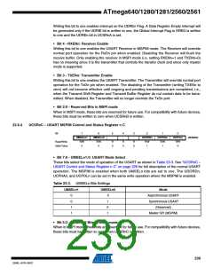 浏览型号ATMEGA2560-16AU-SL383的Datasheet PDF文件第239页