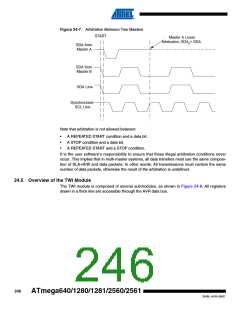 浏览型号ATMEGA2560-16AU-SL383的Datasheet PDF文件第246页