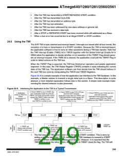 浏览型号ATMEGA2560-16AU-SL383的Datasheet PDF文件第249页
