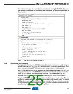 浏览型号ATMEGA2560-16AU-SL383的Datasheet PDF文件第25页