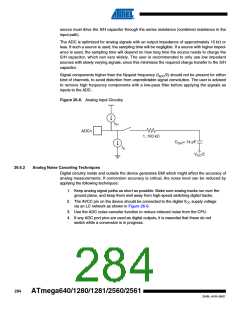 浏览型号ATMEGA2560-16AU-SL383的Datasheet PDF文件第284页