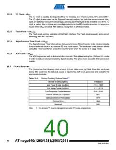 浏览型号ATMEGA2560-16AU-SL383的Datasheet PDF文件第40页