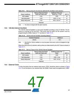 浏览型号ATMEGA2560-16AU-SL383的Datasheet PDF文件第47页