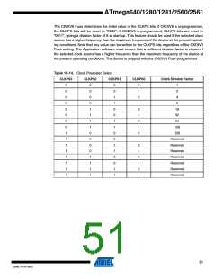 浏览型号ATMEGA2560-16AU-SL383的Datasheet PDF文件第51页