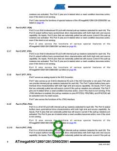 浏览型号ATMEGA2560-16AU-SL383的Datasheet PDF文件第8页