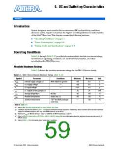 浏览型号EPM1270F256I4N的Datasheet PDF文件第59页