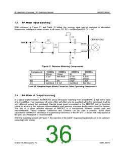 浏览型号CMX992Q3的Datasheet PDF文件第36页