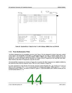 浏览型号CMX992Q3的Datasheet PDF文件第44页