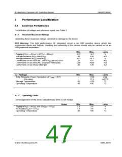 浏览型号CMX992Q3的Datasheet PDF文件第47页