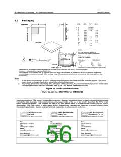 浏览型号CMX992Q3的Datasheet PDF文件第56页