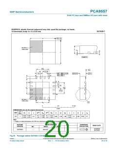 浏览型号PCA9557PW,112的Datasheet PDF文件第20页