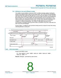 浏览型号PCF8574TS/F3,518的Datasheet PDF文件第8页