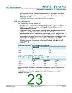 浏览型号PCF8574T/3,518的Datasheet PDF文件第23页