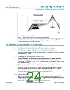 浏览型号PCF8574T/3,518的Datasheet PDF文件第24页