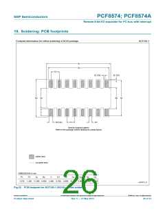 浏览型号PCF8574T/3,518的Datasheet PDF文件第26页