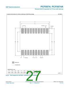 浏览型号PCF8574T/3,518的Datasheet PDF文件第27页