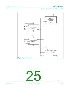 浏览型号PCF8583T/5,112的Datasheet PDF文件第25页