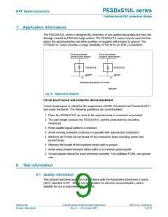 浏览型号PESD24VS1UL,315的Datasheet PDF文件第9页