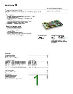 浏览型号PKM4116DPINBLB的Datasheet PDF文件第1页