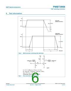 浏览型号PMBT3906,235的Datasheet PDF文件第6页