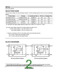 浏览型号RP114K181D-TRB的Datasheet PDF文件第2页