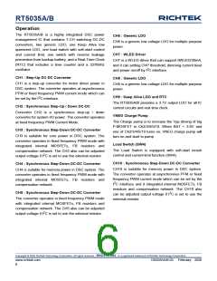 浏览型号RT5035A的Datasheet PDF文件第6页